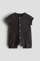 Cotton Muslin Romper Suit