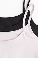 Lot de 2 t-shirts sport DryMove🅪 avec brassière