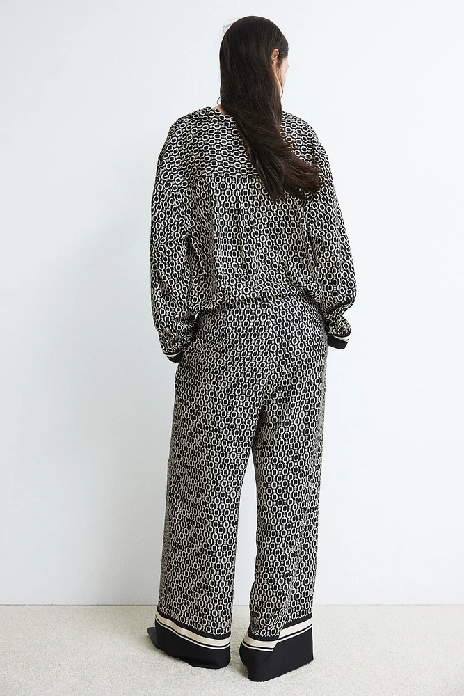 Pantalon large