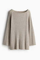 Rib-Knit Sweater