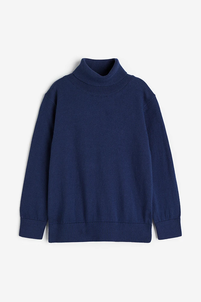 Cotton Turtleneck Sweater