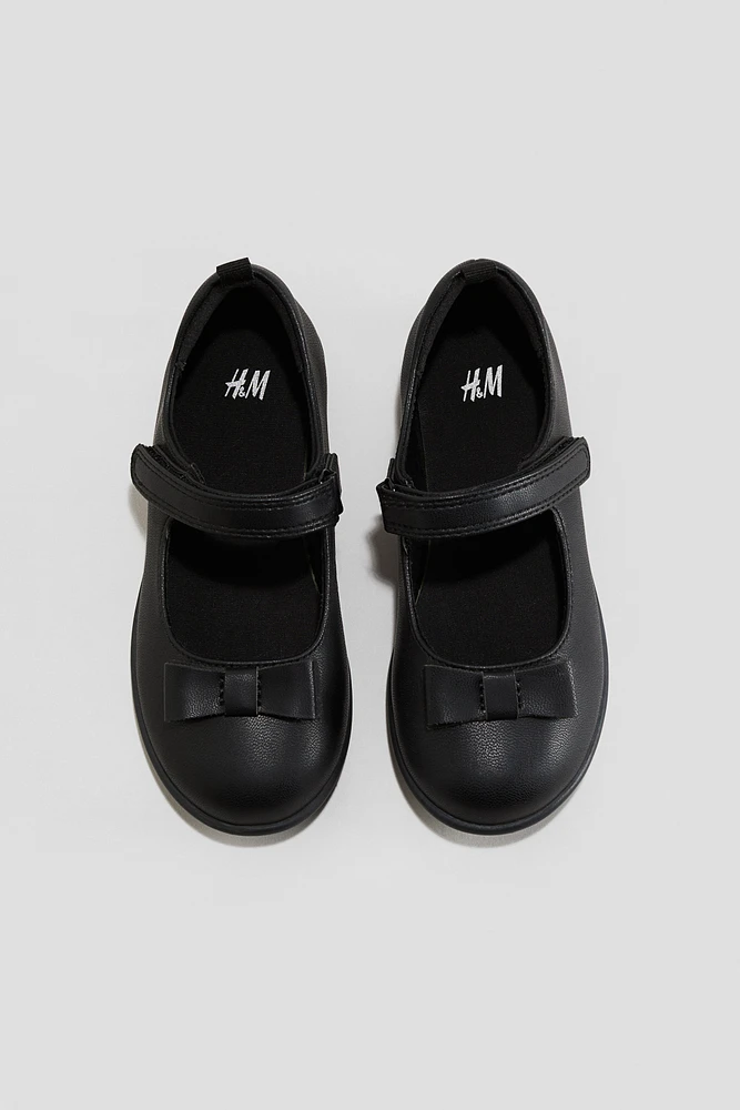 Bow-detail Ballet Flats