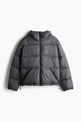 Loose Fit Water-Repellent Puffer Jacket