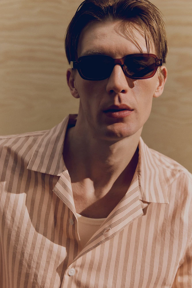 Regular-Fit Cotton Resort Shirt