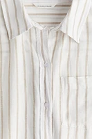 Linen-blend Shirt