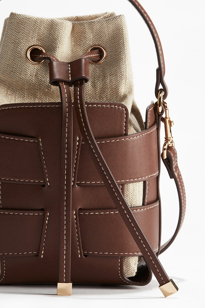 Crossbody Bucket Bag