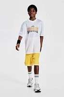 Printed Mesh Sports Shirt with DryMove™