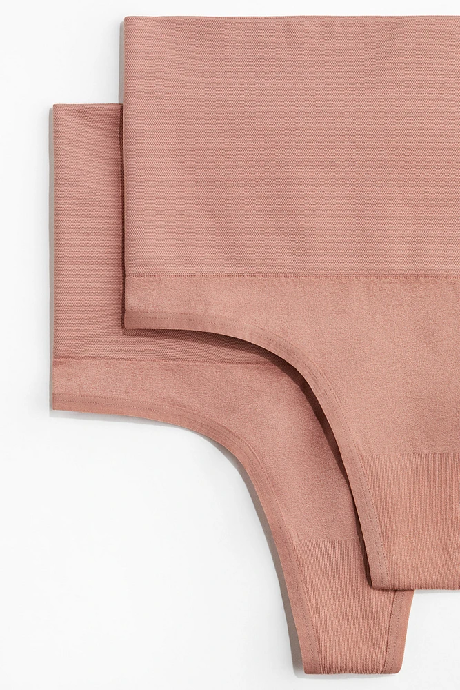 2-pack Medium Shape Thong Briefs