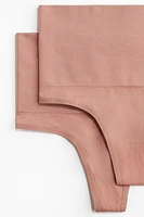 2-pack Medium Shape Thong Briefs