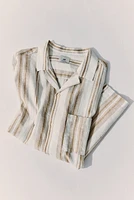 Regular Fit Linen-blend Resort Shirt