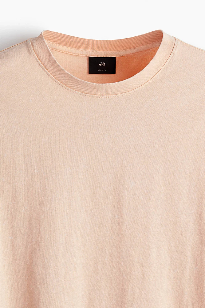 T-shirt délavé ample