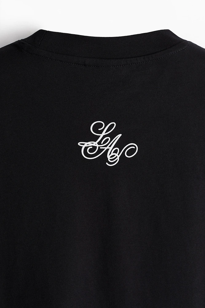 T-shirt imprimé Coupe Flottante