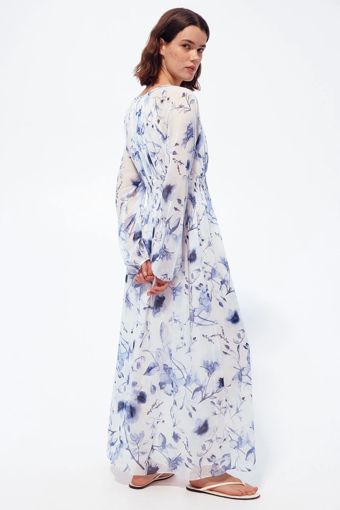 MAMA Long Nursing Dress