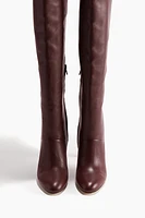 Knee-High Leather Boots