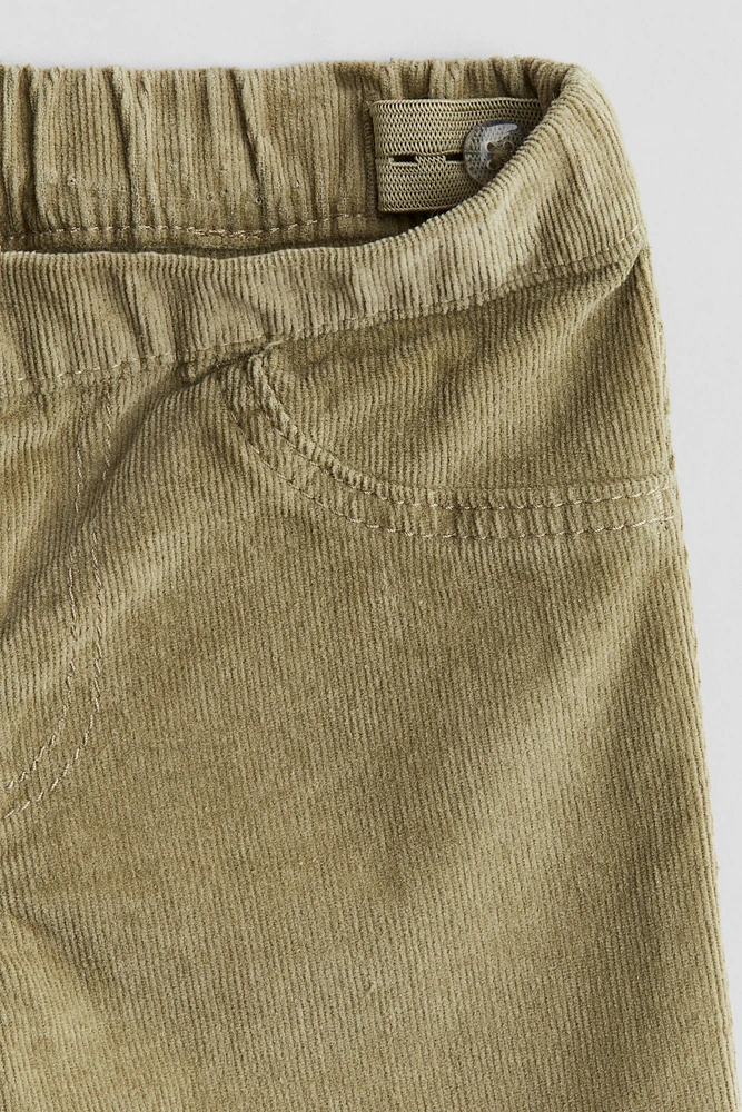Flared Corduroy Treggings