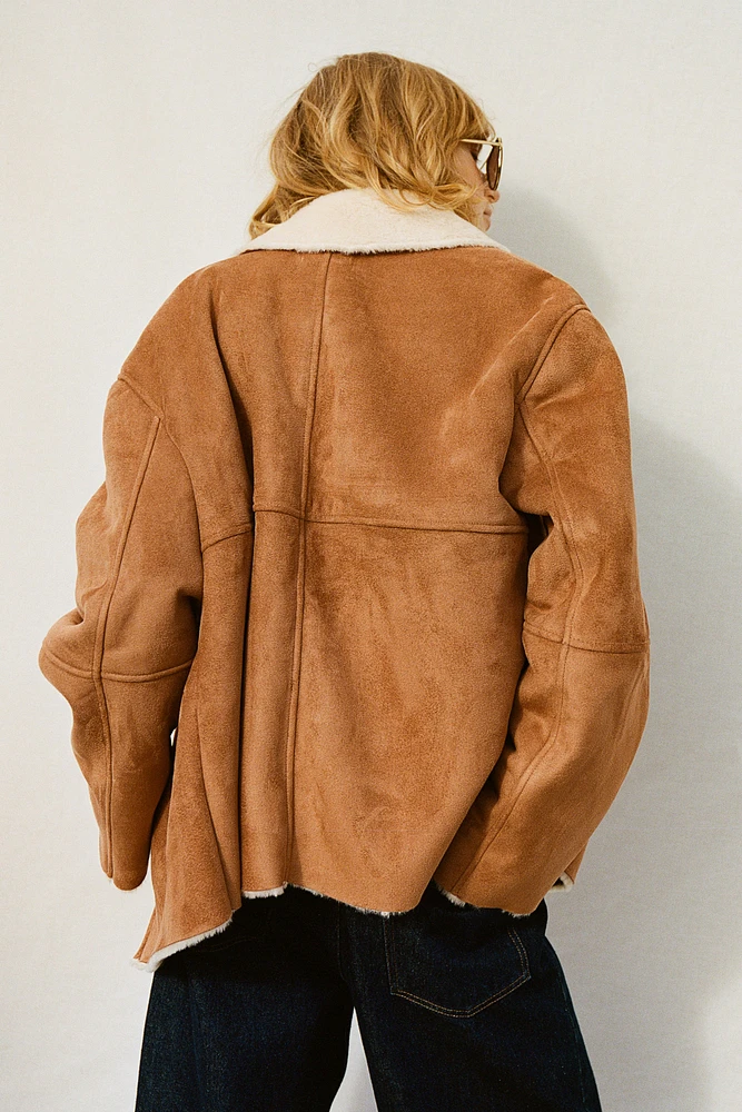 Napped Aviator Jacket