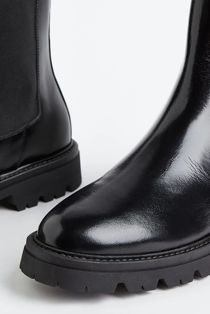 Leather Chelsea Boots