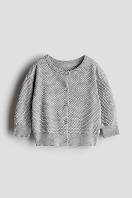 Chandail en maille de coton fantaisie