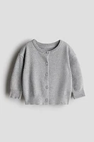 Chandail en maille de coton fantaisie