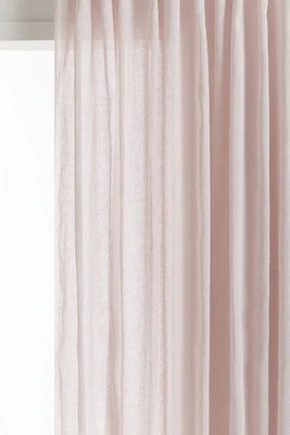 1-pack Wide Linen-Blend Curtain Panel