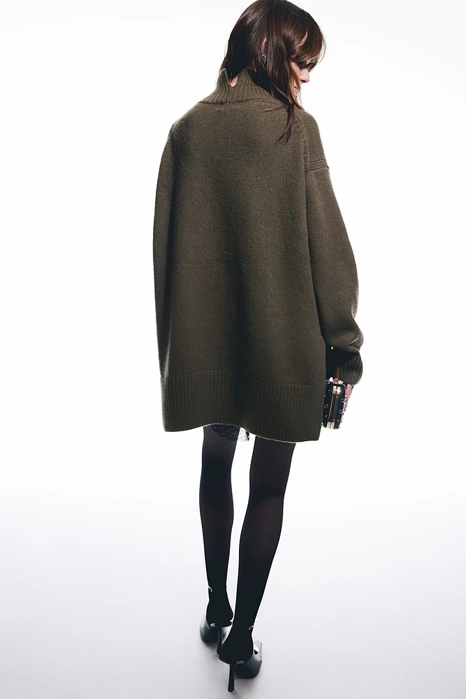 Oversized Turtleneck Sweater