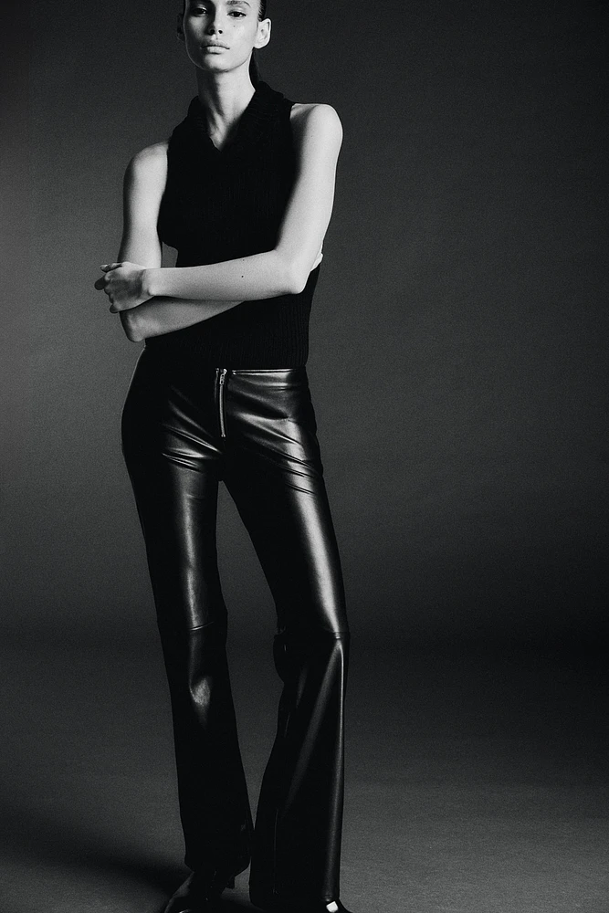 Coated Pants