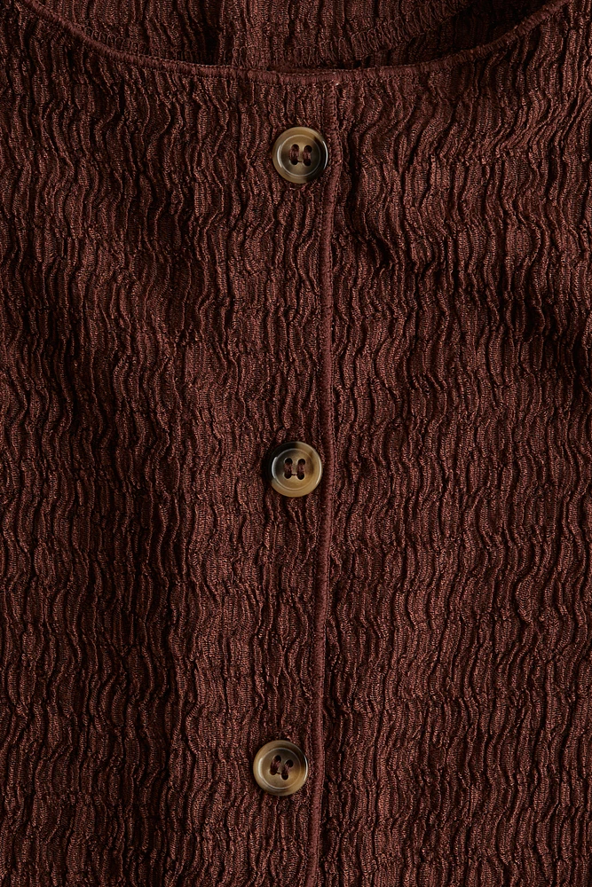 Textured Jersey Vest