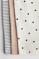 3-pack Cotton Pajama Jumpsuits