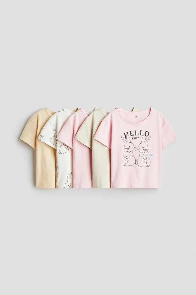 5-pack Cotton T-Shirts