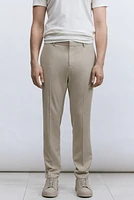 Slim-Fit Suit Pants