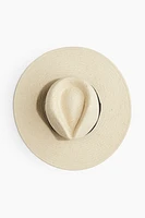 Straw Fedora Hat