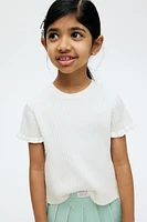 Rib-knit Top