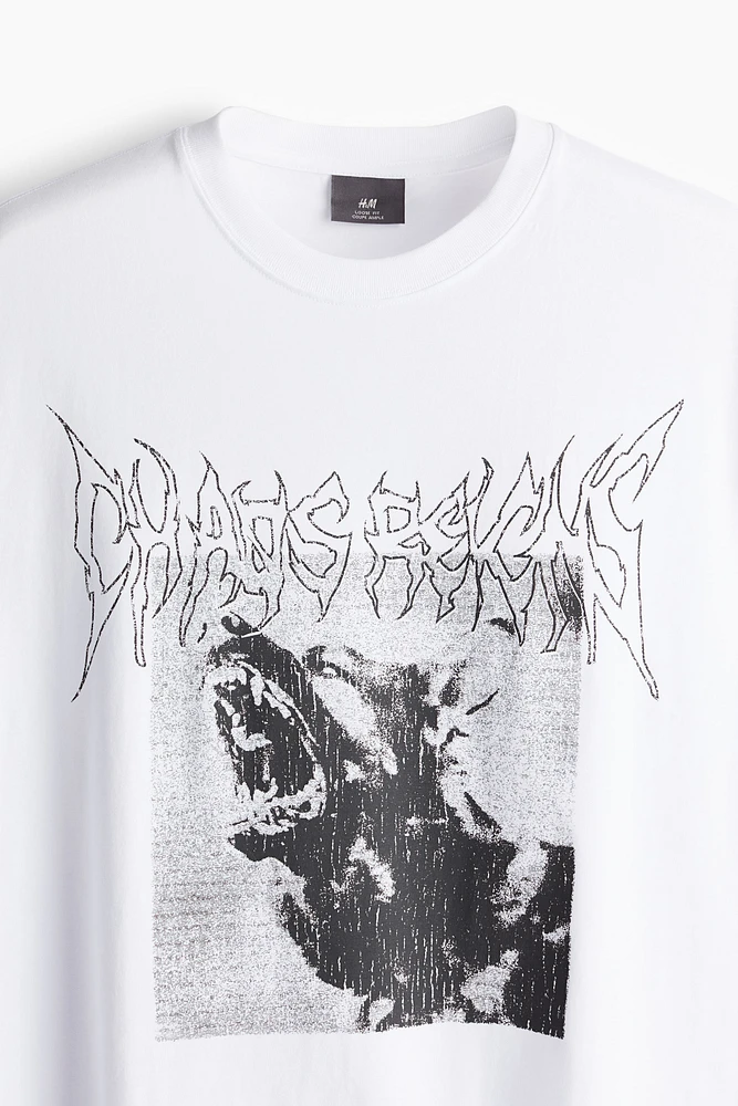 Loose Fit Printed T-shirt