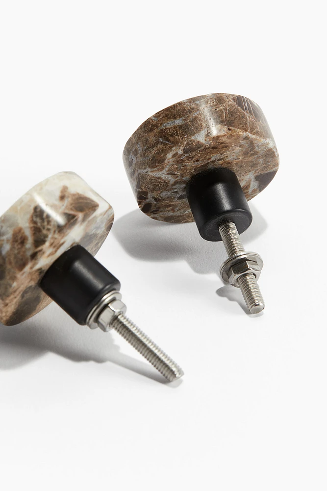 2-pack Marble Knobs