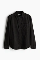 Chemise Coupe Classique en velours côtelé