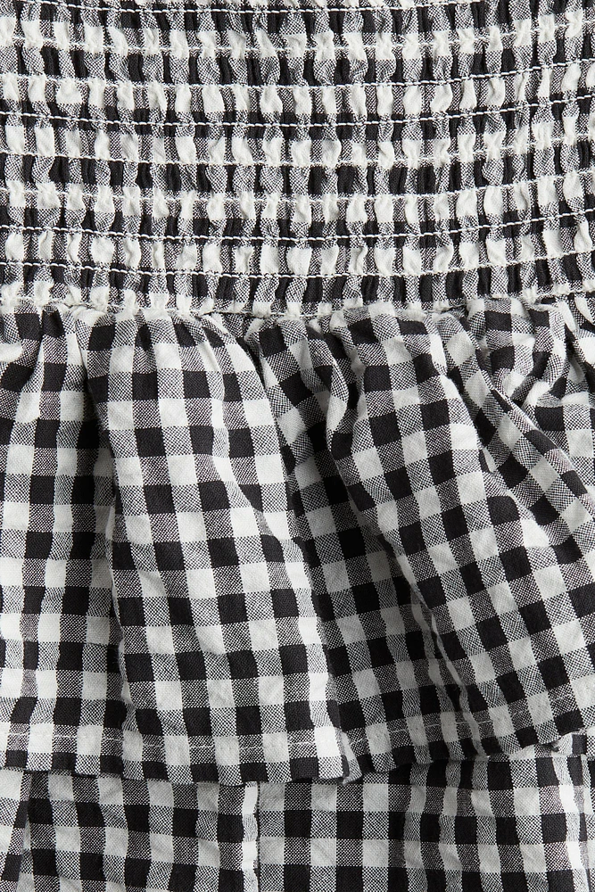 Smocked Skirt