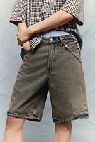 Relaxed Denim Shorts