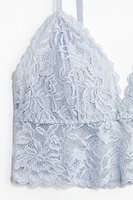 Padded lace bralette