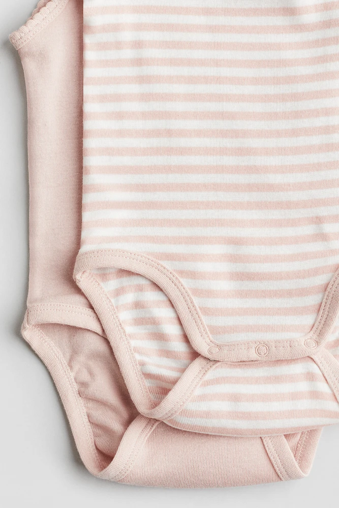 Lot de 2 maillots sans manches en coton