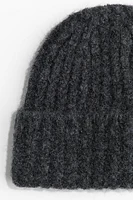 Rib-Knit Beanie