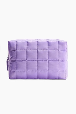 Quilted Toiletry Bag