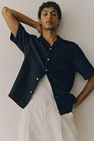 Regular Fit Textured Resort Shirt