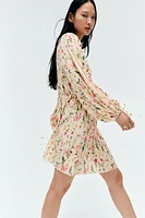 Plissé Dress