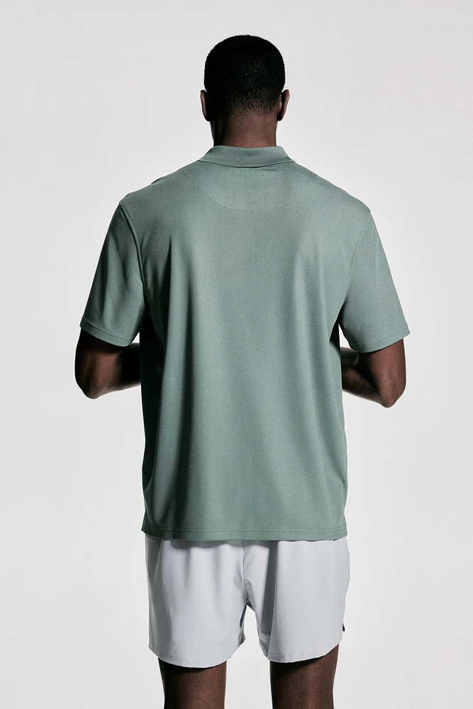 Regular Fit Piqué Sports Shirt