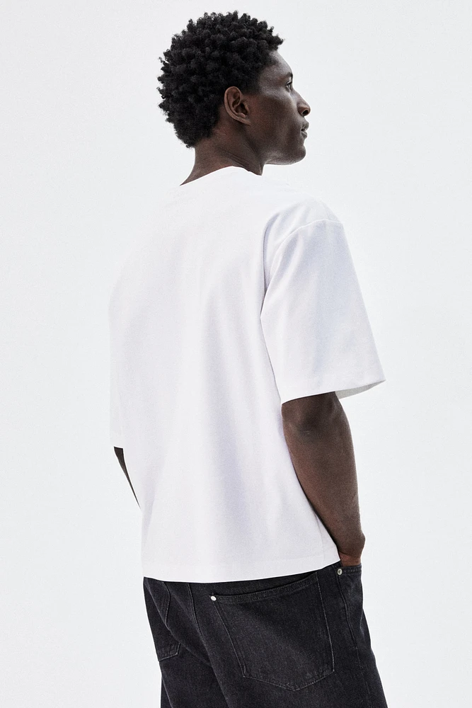 T-shirt carré ample