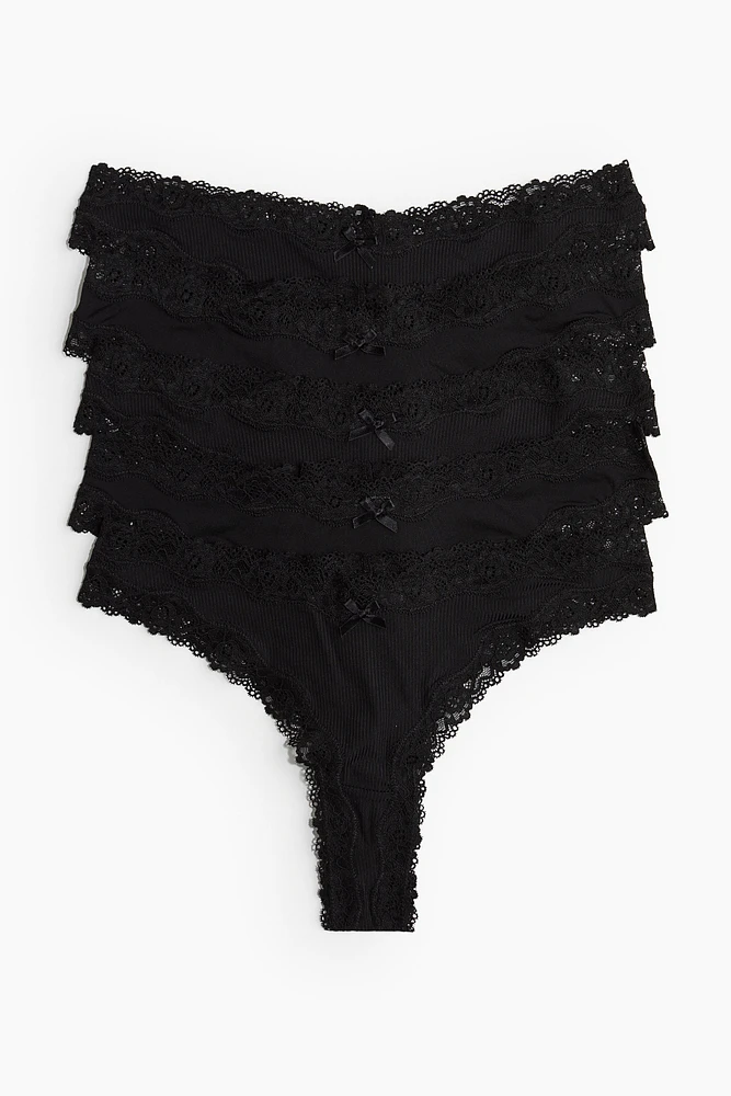 Lot de 5 culottes Brazilian