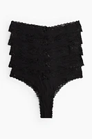 Lot de 5 culottes Brazilian