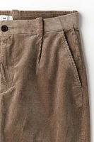 Regular Fit Corduroy Pants