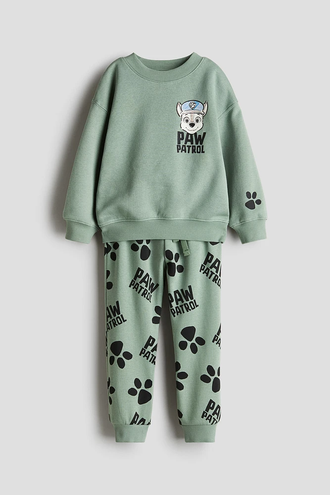 2-piece Printed Sweatsuit
