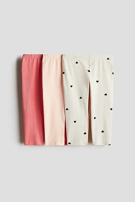 3-pack Cotton Leggings